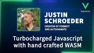 Turbocharged Javascript with hand crafted WASM  VueConf US 2024 [upl. by Nnaitsirk]