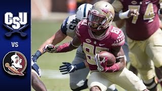 Florida State vs Charleston Southern Football Highlights 2016 [upl. by Eki]