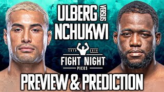 UFC Fight Night Carlos Ulberg vs Tafon Nchukwi Preview amp Prediction [upl. by Stuckey856]