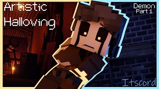 quotArtistic Hallowingquot  Batdr Minecraft Animated Music Video Song by VictorMcKnight and Dagames [upl. by Annayram]