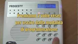 Come installare un allarme senza fili antifurto casa allarmi antifurti Video Progesty [upl. by Gothart]