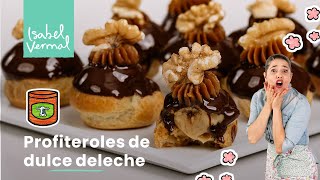 Profiteroles de dulce de leche [upl. by Ammej]