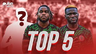 TOP 5 MOST VALUABLE NIGERIAN PLAYERS  According to Transfermarkt  Money Talks with Ayoola [upl. by Lrem]