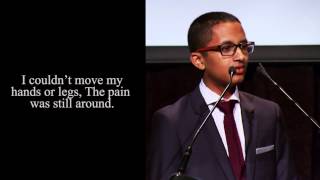 Poetry In Voice 2013 champion Khalil Mair recites at Griffin Poetry Prize awards ceremony [upl. by Eila]