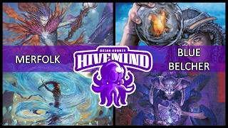 Modern FNM Round 5 Merfolk vs Blue Belcher  110824 [upl. by Analad]