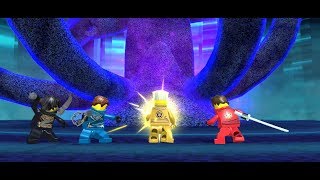 Lego Ninjago Nindroids PS Vita3DS Overlord Rising Final Boss Fight [upl. by Gerg]