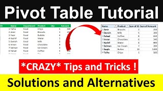 Excel Pivot Table EXPLAINED  Pivot Table Tutorial in Hindi  Advanced Excel exceltutoring [upl. by Noek]