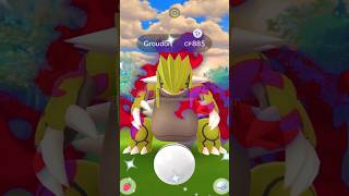 OMG 😍 SHADOW SHINY GROUDON in POKEMON GO [upl. by Audie]