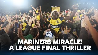 Truly remarkable Mariners extra time miracle  The Back Page  Fox Sports [upl. by Annaynek]