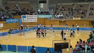 20241110春高バレー長野県予選女子決勝戦 [upl. by Adnomar]