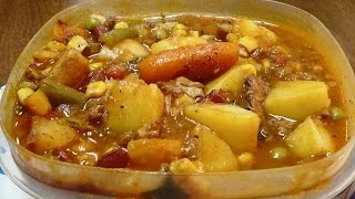 Recipe for a HUGE Pot of Vegetable Beef Soup Using Leftovers from Pot Roast Night [upl. by Glenna854]