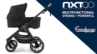 Emmaljunga NXT90 Stroller • Demonstration video [upl. by Yerfej]