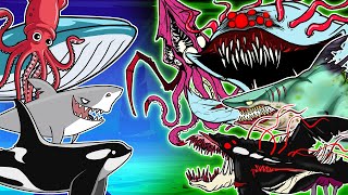 Zoochosis Deep Sea  thirdperson screamers  Zoochosis Animation FNF Speedpaint [upl. by Rogerio]