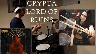 CRYPTA  LORD OF RUINS DRUM COVER  LUANA DAMETTO PLEASE MARRY ME [upl. by Him113]