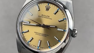 Rolex Oyster Perpetual 34mm 114200 Rolex Watch Review [upl. by Angus161]