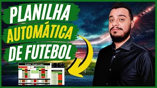 🚀PLANILHA AUTOMÁTICA PARA ANÁLISE DE FUTEBOL🚀 [upl. by Cheyne]