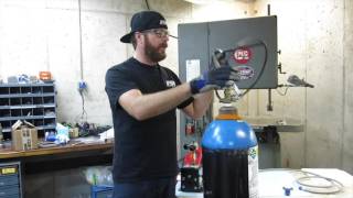 Finnegans Garage Ep12 How to Fill a Nitrous Bottle Without Losing a Limb [upl. by Ablem]