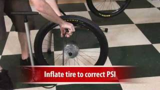 How to Change a Tire  Mountain Bike wwwfezzaricom [upl. by Afatsum]