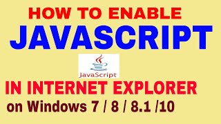 how to enable javascript in internet explorer on windows 788110  in hindi  by RESEARCH HOUSE [upl. by Ardnuhsal240]