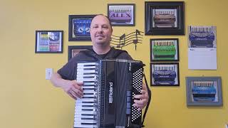 SOLD  Roland FR4X  preowned  FREE SHIPPING Carnegie Accordion Company  Pittsburgh PA [upl. by Mcconnell115]