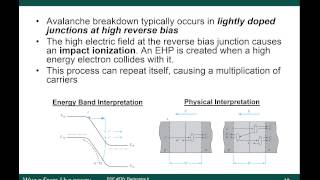 Module 5D  Semiconductor Junctions [upl. by Barbette]