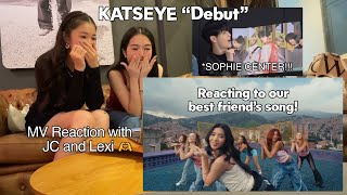 KATSEYE quotDebutquot Official MV  JC and Lexi Reaction 👯 [upl. by Lorollas]