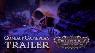 Pathfinder Wrath of the Righteous  Combat Gameplay Trailer [upl. by Caines]