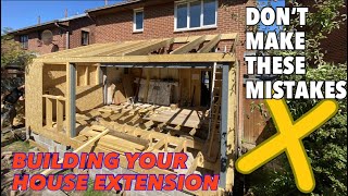 How I built this House extension  start to finish all the stages [upl. by Klug6]