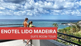 Enotel Lido Hotel Madeira  Suite Room Tour [upl. by Hawkie483]