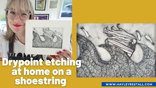 Drypoint Etching at home on a shoestring [upl. by Stander159]