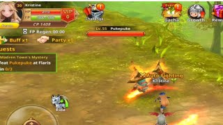 Flyff Legacy Gameplay  Easy to Levelup 800 levels  beat the pukepuke monsters [upl. by Debi45]