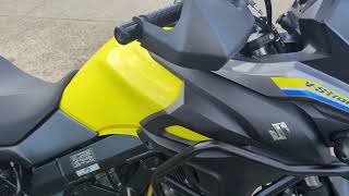 SUZUKI VSTROM 650 ULEZ COMPLIANT  EXTRAS  TIDY BIKE [upl. by Roshelle]