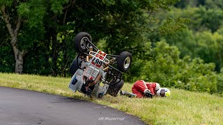 🇫🇷 Course de cote du Petit Abergement 2024  Crashs  Moto  Quad  Sidecar [upl. by Netnert]