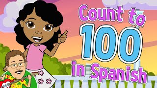 Count to 100 in Spanish  Jack Hartmann [upl. by Jonell]