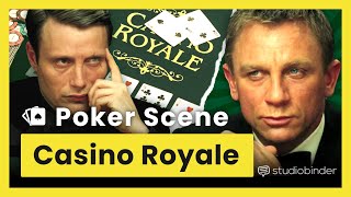 James Bond amp the Casino Royale Poker Scene — How to Turn a Simple Card Game into Gripping Cinema [upl. by Salomon12]