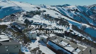 Off Piste 4 Great Alpine Road Mount Hotham [upl. by Dnomso]