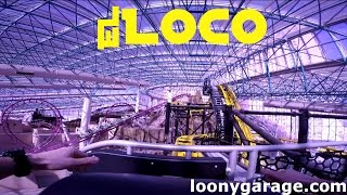 El Loco Roller Coaster POV Adventuredome Las Vegas [upl. by Kline]