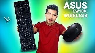 asus cw100 wireless keyboard and mouse under 1500 [upl. by Chellman]