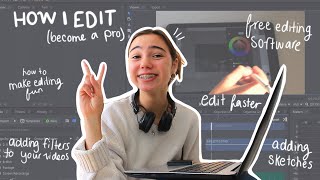 how i edit my youtube videos for free [upl. by Laenaj]