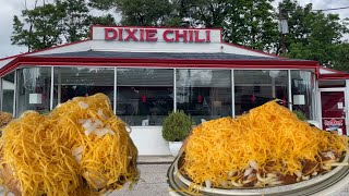 DIXIE CHILI amp The History of Cincinnati Chili  Covington Kentucky [upl. by Lukasz]