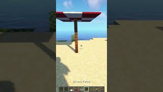 How to build sun loungers in Minecraft [upl. by Anaujd395]