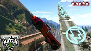 GTA 5 Fun Races LiveStream  50 Story Ramp GTA V [upl. by Gratianna]