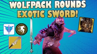 New Exotic Sword Gives Infinite Prismatic Super Wolfpack Rounds Sword  Destiny 2 The Final Shape [upl. by Flossy]