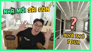 ĐẬP HỘP NHÀ MỚI Ở SÀI GÒNNhà thô Tour  maybayvlog [upl. by Linneman32]