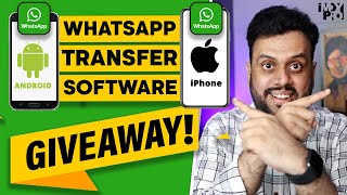 GIVEAWAY WhatsApp Transfer From Android to iPhone  FREE License iCarefone by Tenorshare  iMDY Pro [upl. by Yzdnil]