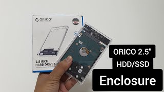 Hard Drive Enclosure  Orico 25 inch usb 30 hard drive disk hdd external enclosure  Sane Vlogs [upl. by Palecek]