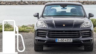 Porsche Cayenne EHybrid 2019  fuel consumption economy city highway autobahn  1001cars [upl. by Lear577]