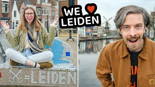 AWESOME DAY TRIP TO LEIDEN leiden travel guide the netherlands [upl. by Ennayr656]