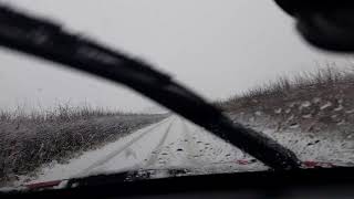 DRIVING IN THE GLASGOW SNOW pt2 FULL 1080p [upl. by Landon]