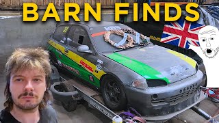 Retro 90s Civic Racecar and BMW M3 Nurburgring Barn Find AutoBarn Revival 1 [upl. by Weywadt]